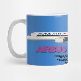 Airbus A350-900 - Singapore Airlines "10,000th Aircraft" Mug